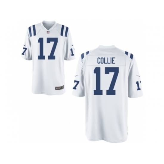 Nike Indianapolis Colts 17 Austin Collie White Game NFL Jersey Nike Indianapolis Colts 17 Austin Collie White Game NFL Jersey