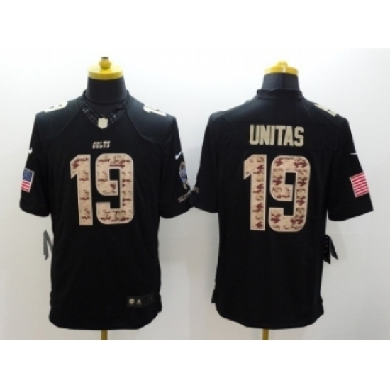 Nike Indianapolis Colts 19 Johnny Unitas black Limited Salute to Service NFL Jersey Nike Indianapolis Colts 19 Johnny Unitas black Limited Salute to Service NFL Jersey