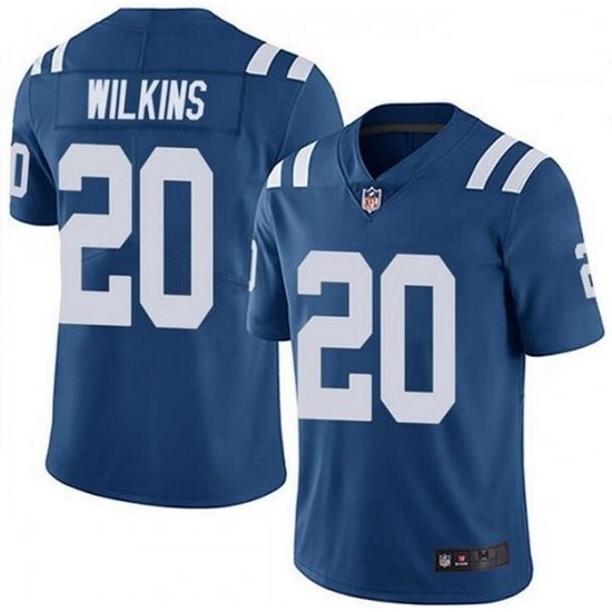 Nike Indianapolis Colts 20 Jordan Wilkins Royal Vapor Untouchable Limited Jersey Nike Indianapolis Colts 20 Jordan Wilkins Royal Vapor Untouchable Limited Jersey