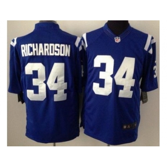 Nike Indianapolis Colts 34 Trent Richardson Blue Game NFL Jersey Nike Indianapolis Colts 34 Trent Richardson Blue Game NFL Jersey