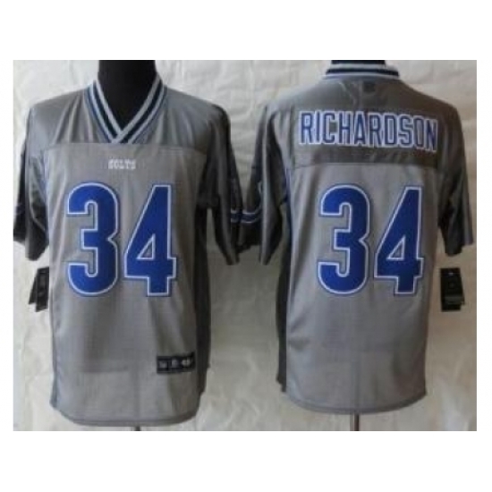 Nike Indianapolis Colts 34 Trent Richardson Grey Elite Vapor NFL Jersey Nike Indianapolis Colts 34 Trent Richardson Grey Elite Vapor NFL Jersey