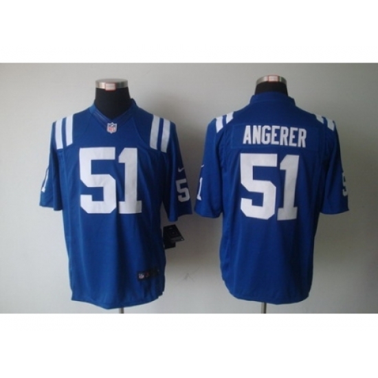 Nike Indianapolis Colts 51 Pat Angerer Blue Limited NFL Jersey Nike Indianapolis Colts 51 Pat Angerer Blue Limited NFL Jersey