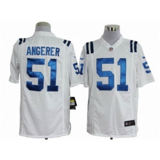 Nike Indianapolis Colts 51 Pat Angerer white Game NFL Jersey Nike Indianapolis Colts 51 Pat Angerer white Game NFL Jersey