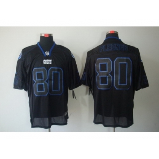 Nike Indianapolis Colts 80 Coby Fleener Black Elite Lights Out NFL Jersey Nike Indianapolis Colts 80 Coby Fleener Black Elite Lights Out NFL Jersey