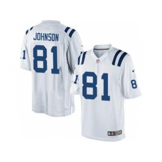 Nike Indianapolis Colts 81 Andre Johnson White Game NFL Jersey Nike Indianapolis Colts 81 Andre Johnson White Game NFL Jersey