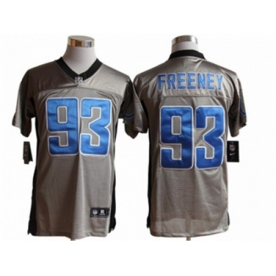 Nike Indianapolis Colts 93 Dwight Freeney Grey Elite Shadow NFL Jersey Nike Indianapolis Colts 93 Dwight Freeney Grey Elite Shadow NFL Jersey