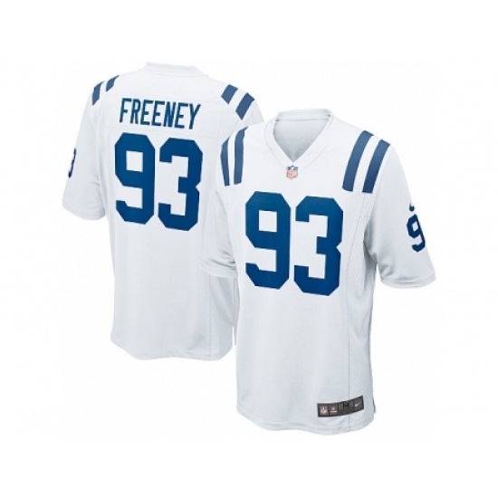 Nike Indianapolis Colts 93 Dwight Freeney White Game NFL Jersey Nike Indianapolis Colts 93 Dwight Freeney White Game NFL Jersey