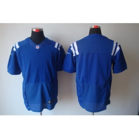 Nike Indianapolis Colts Blank Blue Elite NFL Jersey Nike Indianapolis Colts Blank Blue Elite NFL Jersey