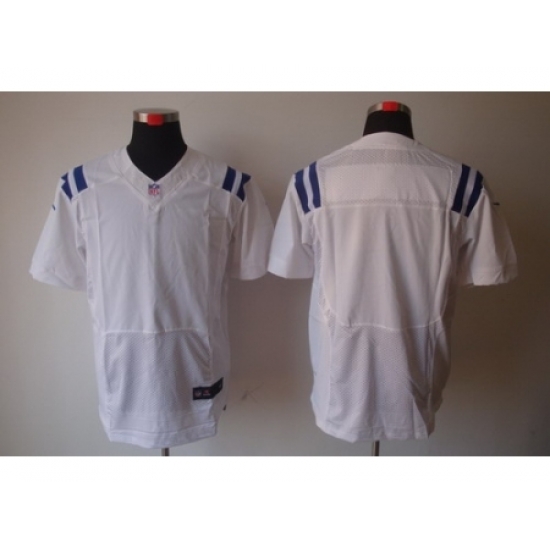 Nike Indianapolis Colts Blank White Elite NFL Jersey Nike Indianapolis Colts Blank White Elite NFL Jersey