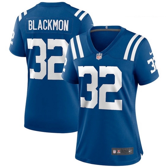 Women Indianapolis Colts 32 Julian Blackmon Royal Vapor Limited Jersey Women Indianapolis Colts 32 Julian Blackmon Royal Vapor Limited Jersey