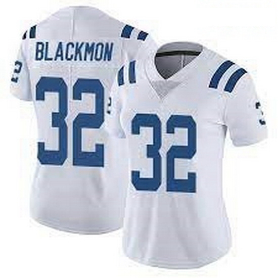 Women Indianapolis Colts 32 Julian Blackmon White Vapor Limited Jersey Women Indianapolis Colts 32 Julian Blackmon White Vapor Limited Jersey