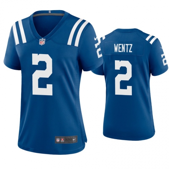 Women Indianapolis Colts Carson Wentz 2 Blue Vapor Limited Jersey Women Indianapolis Colts Carson Wentz 2 Blue Vapor Limited Jersey