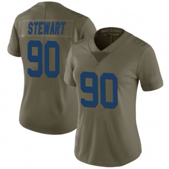 Women Indianapolis Colts Grover Stewart 90 2017 Salute To Service NFL Limited Jersey Women Indianapolis Colts Grover Stewart 90 2017 Salute To Service NFL Limited Jersey