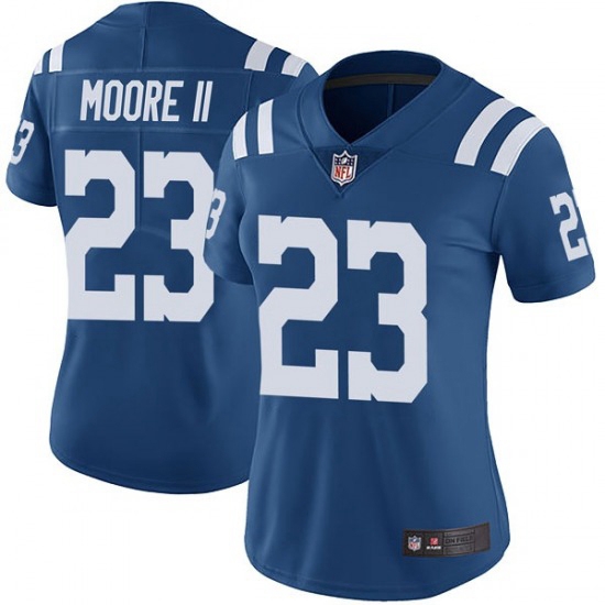 Women Indianapolis Colts Kenny Moore II Limited Color Rush Vapor Untouchable Jersey Royal Women Indianapolis Colts Kenny Moore II Limited Color Rush Vapor Untouchable Jersey Royal