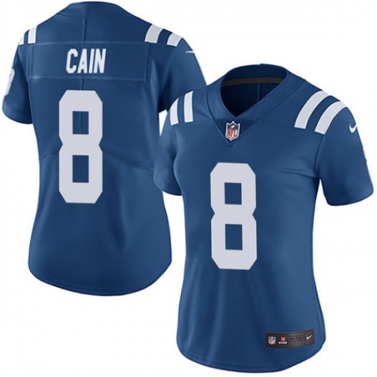 Women Nike Deon Cain Indianapolis Colts Limited Royal Team Color Vapor Untouchable Jersey Women Nike Deon Cain Indianapolis Colts Limited Royal Team Color Vapor Untouchable Jersey