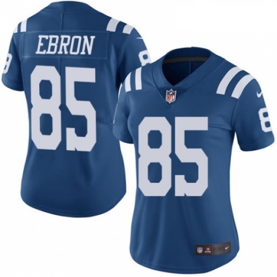 Womens Nike Indianapolis Colts 85 Eric Ebron Limited Royal Blue Rush Vapor Untouchable NFL Jersey Womens Nike Indianapolis Colts 85 Eric Ebron Limited Royal Blue Rush Vapor Untouchable NFL Jersey