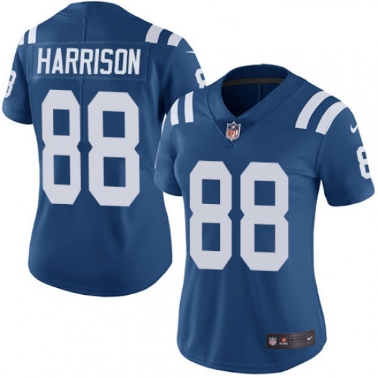 Womens Nike Indianapolis Colts 88 Marvin Harrison Elite Royal Blue Team Color NFL Jersey Womens Nike Indianapolis Colts 88 Marvin Harrison Elite Royal Blue Team Color NFL Jersey