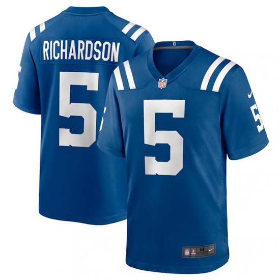 Youth Indianapolis Colts Indianapolis Colts 5 Anthony Richardson Blue 2023 Draft Stitched Game Jersey Youth Indianapolis Colts Indianapolis Colts 5 Anthony Richardson Blue 2023 Draft Stitched Game Jersey