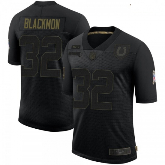 Youth Indianapolis Colts Julian Blackmon 2020 Salute To Service Jersey Black Limited Youth Indianapolis Colts Julian Blackmon 2020 Salute To Service Jersey Black Limited