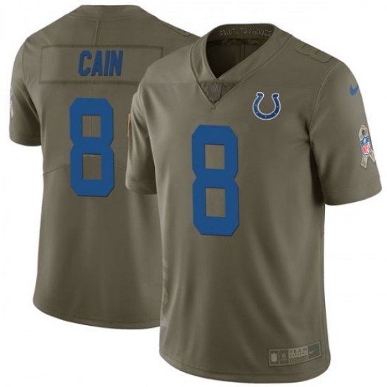 Youth Nike Deon Cain Indianapolis Colts Limited Green 2017 Salute to Service Jersey Youth Nike Deon Cain Indianapolis Colts Limited Green 2017 Salute to Service Jersey