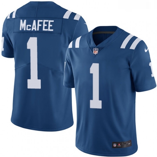 Youth Nike Indianapolis Colts 1 Pat McAfee Elite Royal Blue Team Color NFL Jersey Youth Nike Indianapolis Colts 1 Pat McAfee Elite Royal Blue Team Color NFL Jersey