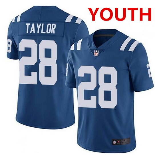 Youth indianapolis colts 28 jonathan taylor blue stitched nike jersey Youth indianapolis colts 28 jonathan taylor blue stitched nike jersey