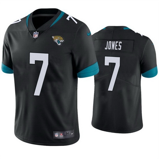 Men Jacksonville Jaguars 7 Zay Jones Black Vapor Untouchable Limited Stitched jersey Men Jacksonville Jaguars 7 Zay Jones Black Vapor Untouchable Limited Stitched jersey