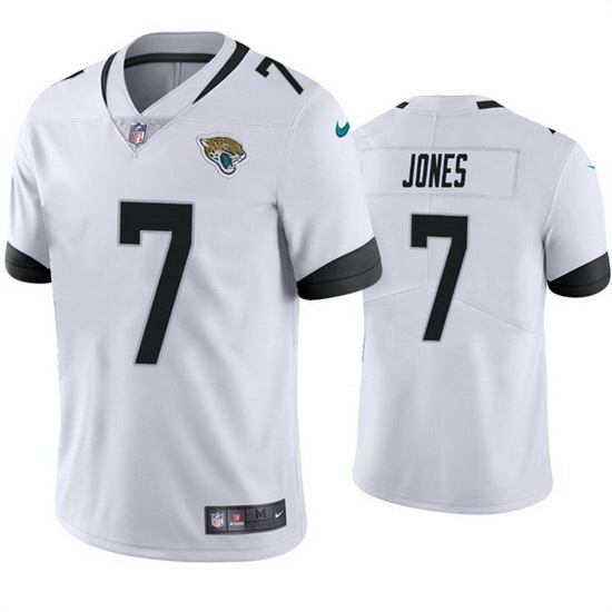 Men Jacksonville Jaguars 7 Zay Jones White Vapor Untouchable Limited Stitched jersey Men Jacksonville Jaguars 7 Zay Jones White Vapor Untouchable Limited Stitched jersey