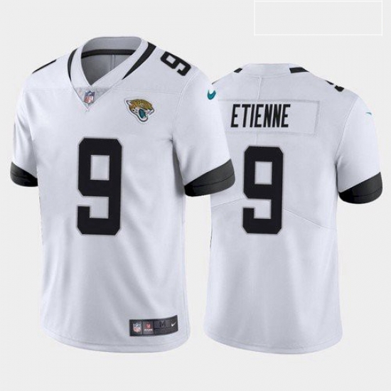 Men Jacksonville Jaguars Travis Etienne White Blue Black 2021 Draft Jersey Men Jacksonville Jaguars Travis Etienne White Blue Black 2021 Draft Jersey