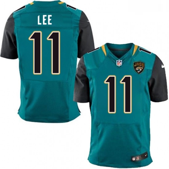Men Nike Jacksonville Jaguars 11 Marqise Lee Teal Green Team Color Vapor Untouchable Elite Player NFL Jersey Men Nike Jacksonville Jaguars 11 Marqise Lee Teal Green Team Color Vapor Untouchable Elite Player NFL Jersey