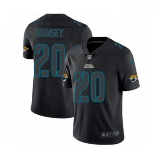 Men Nike Jacksonville Jaguars 20 Jalen Ramsey Limited Black Rush Impact NFL Jersey Men Nike Jacksonville Jaguars 20 Jalen Ramsey Limited Black Rush Impact NFL Jersey