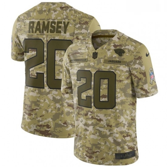 Men Nike Jacksonville Jaguars 20 Jalen Ramsey Limited Camo 2018 Salute to Service NFL Jersey Men Nike Jacksonville Jaguars 20 Jalen Ramsey Limited Camo 2018 Salute to Service NFL Jersey