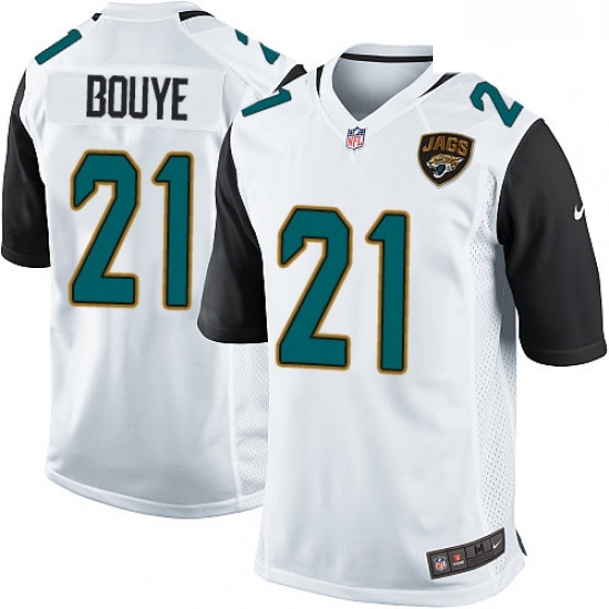 Men Nike Jacksonville Jaguars 21 AJ Bouye Game White NFL Jersey Men Nike Jacksonville Jaguars 21 AJ Bouye Game White NFL Jersey