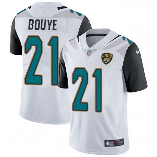 Men Nike Jacksonville Jaguars 21 AJ Bouye White Vapor Untouchable Limited Player NFL Jersey Men Nike Jacksonville Jaguars 21 AJ Bouye White Vapor Untouchable Limited Player NFL Jersey
