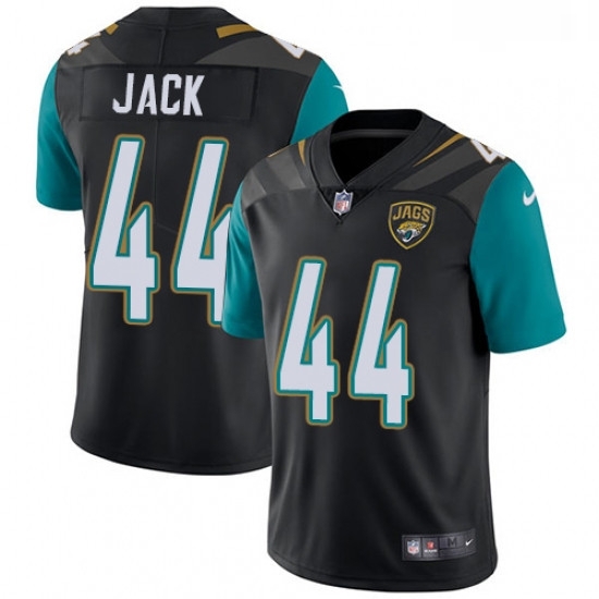 Men Nike Jacksonville Jaguars 44 Myles Jack Black Alternate Vapor Untouchable Limited Player NFL Jersey Men Nike Jacksonville Jaguars 44 Myles Jack Black Alternate Vapor Untouchable Limited Player NFL Jersey