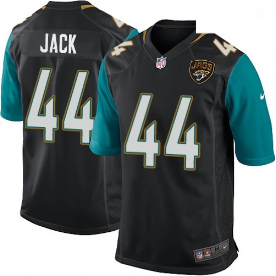 Men Nike Jacksonville Jaguars 44 Myles Jack Game Black Alternate NFL Jersey Men Nike Jacksonville Jaguars 44 Myles Jack Game Black Alternate NFL Jersey