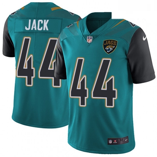 Men Nike Jacksonville Jaguars 44 Myles Jack Teal Green Team Color Vapor Untouchable Limited Player NFL Jersey Men Nike Jacksonville Jaguars 44 Myles Jack Teal Green Team Color Vapor Untouchable Limited Player NFL Jersey