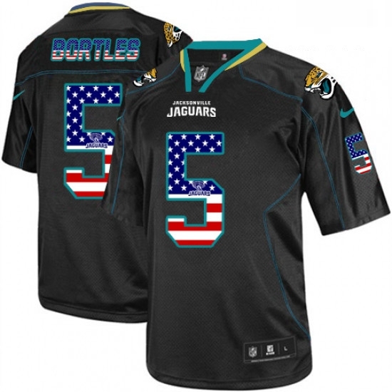 Men Nike Jacksonville Jaguars 5 Blake Bortles Elite Black USA Flag Fashion NFL Jersey Men Nike Jacksonville Jaguars 5 Blake Bortles Elite Black USA Flag Fashion NFL Jersey