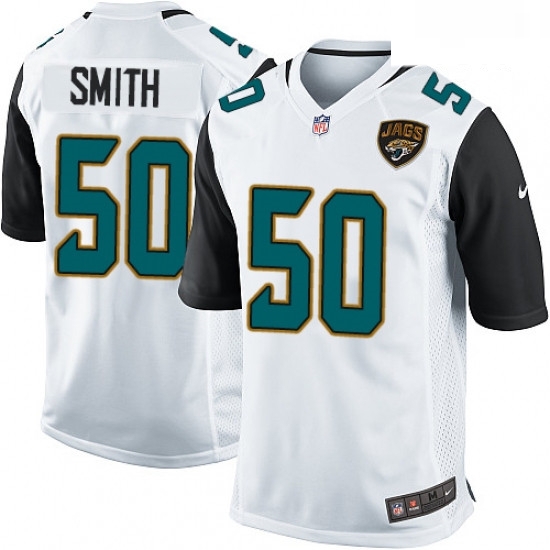 Men Nike Jacksonville Jaguars 50 Telvin Smith Game White NFL Jersey Men Nike Jacksonville Jaguars 50 Telvin Smith Game White NFL Jersey