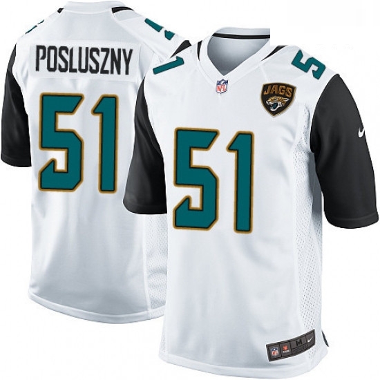 Men Nike Jacksonville Jaguars 51 Paul Posluszny Game White NFL Jersey Men Nike Jacksonville Jaguars 51 Paul Posluszny Game White NFL Jersey
