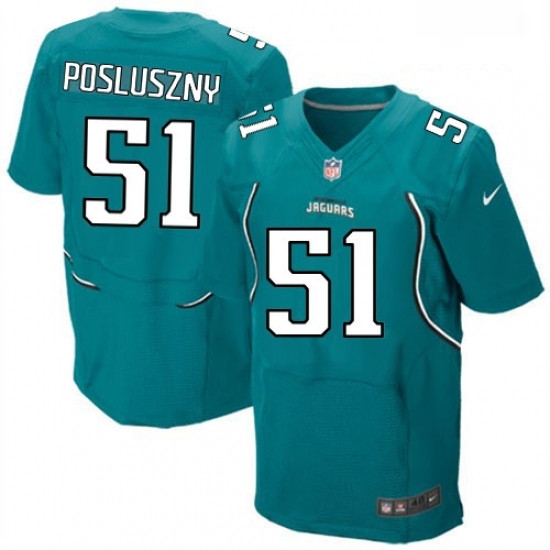 Men Nike Jacksonville Jaguars 51 Paul Posluszny Teal Green Team Color Vapor Untouchable Elite Player NFL Jersey Men Nike Jacksonville Jaguars 51 Paul Posluszny Teal Green Team Color Vapor Untouchable Elite Player NFL Jersey