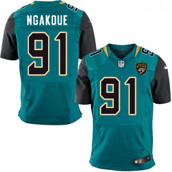 Men Nike Jacksonville Jaguars 91 Yannick Ngakoue Teal Green Team Color Vapor Untouchable Elite Player NFL Jersey Men Nike Jacksonville Jaguars 91 Yannick Ngakoue Teal Green Team Color Vapor Untouchable Elite Player NFL Jersey