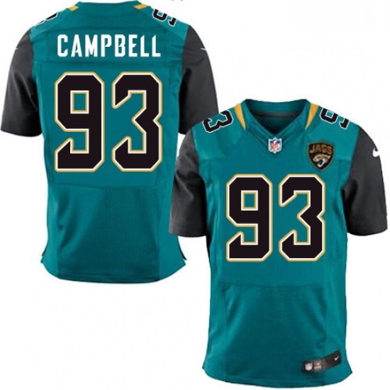 Men Nike Jacksonville Jaguars 93 Calais Campbell Teal Green Team Color Vapor Untouchable Elite Player NFL Jersey Men Nike Jacksonville Jaguars 93 Calais Campbell Teal Green Team Color Vapor Untouchable Elite Player NFL Jersey