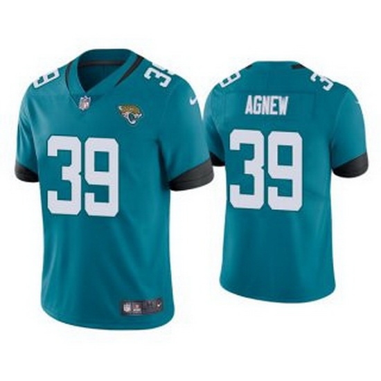 Men Teal Jacksonville Jaguars 39 Jamal Agnew 2021 Vapor Untouchable Limited Stitched Men Teal Jacksonville Jaguars 39 Jamal Agnew 2021 Vapor Untouchable Limited Stitched