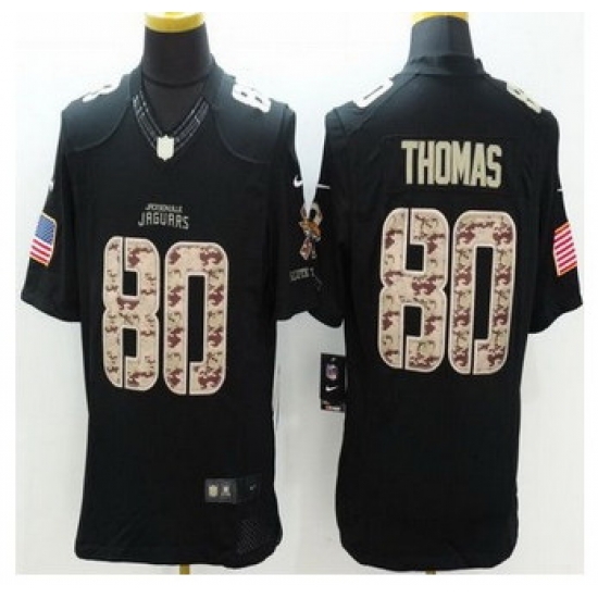 New Jacksonville Jaguars #80 Julius Thomas Black Men Stitched NFL Limited Salute to Service jersey New Jacksonville Jaguars #80 Julius Thomas Black Men Stitched NFL Limited Salute to Service jersey