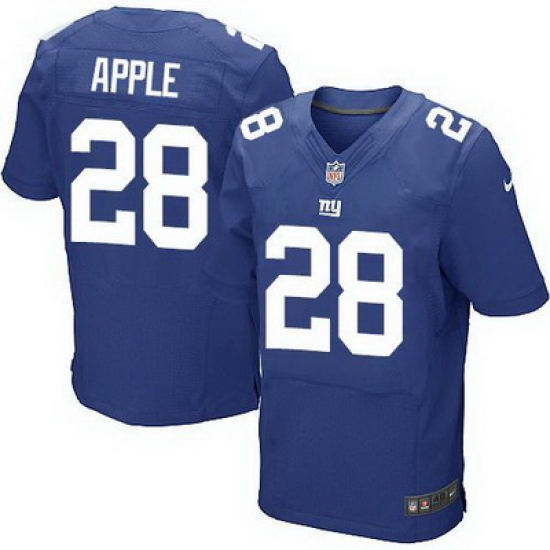 Nike Giants #28 Eli Apple Royal Blue Team Color Mens Stitched NFL Elite Jersey Nike Giants #28 Eli Apple Royal Blue Team Color Mens Stitched NFL Elite Jersey
