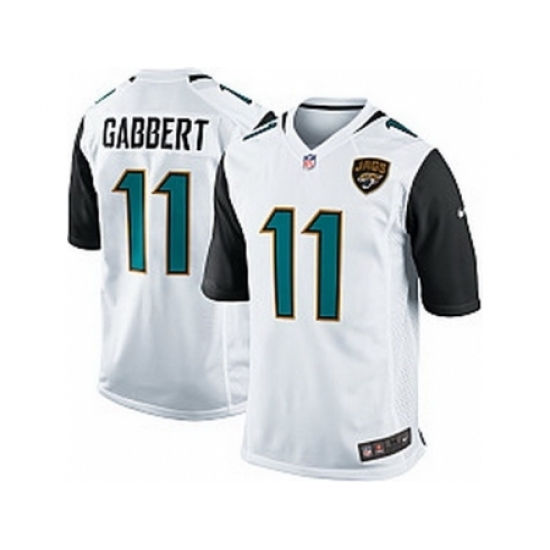 Nike Jacksonville Jaguars 11 Blaine Gabbert White Game New NFL Jersey Nike Jacksonville Jaguars 11 Blaine Gabbert White Game New NFL Jersey