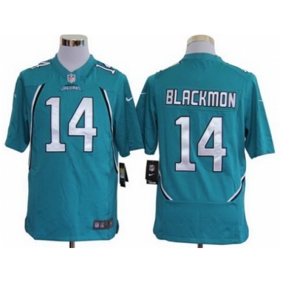 Nike Jacksonville Jaguars 14 Justin Blackmon Green Game NFL Jersey Nike Jacksonville Jaguars 14 Justin Blackmon Green Game NFL Jersey
