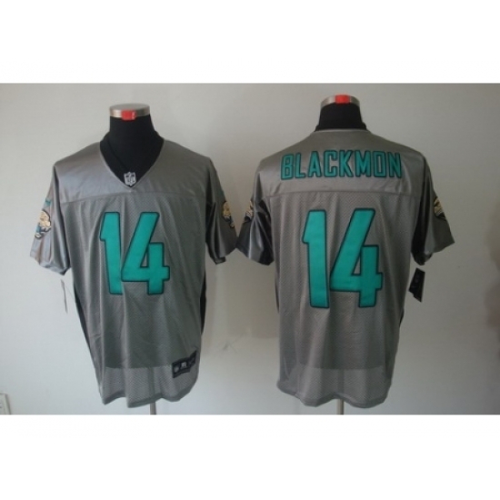 Nike Jacksonville Jaguars 14 Justin Blackmon Grey Elite Shadow NFL Jersey Nike Jacksonville Jaguars 14 Justin Blackmon Grey Elite Shadow NFL Jersey