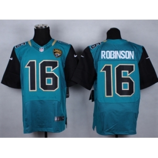 Nike Jacksonville Jaguars 16 Denard Robinson green Elite NFL Jersey Nike Jacksonville Jaguars 16 Denard Robinson green Elite NFL Jersey